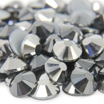 Jet Hematite Flatback