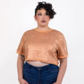 Strass Rhinestone Crop Top lifestyle image