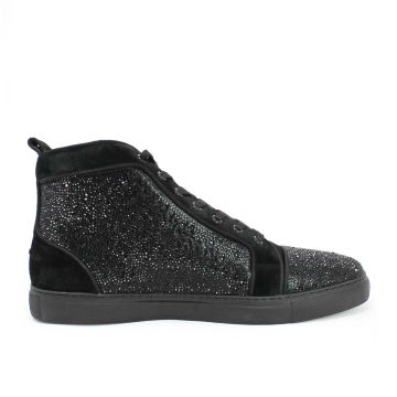 Strass Rhinestone High-Top Sneakers