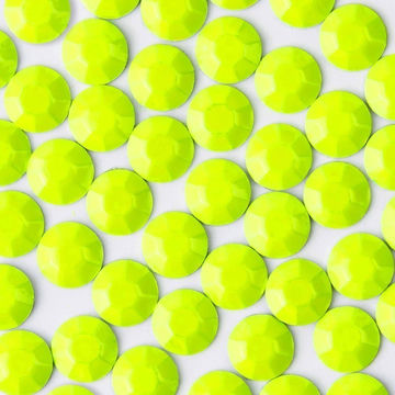 Neon Yellow Rhinestuds
