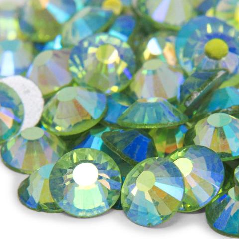 Peridot&#x20;AB&#x20;Flatback