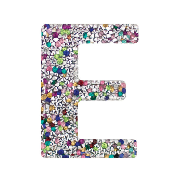 Gold glitter monogram letter "G" with a textured surface approximately 3x4 inches in size on a white background.