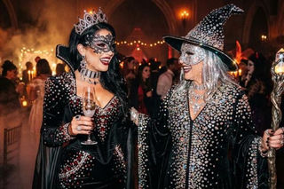 Crystal-Covered Costumes: The Halloween Trend Taking Over This Season