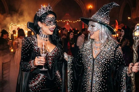 Crystal-Covered Costumes: The Halloween Trend Taking Over This Season