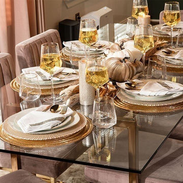 Espaces de repas éblouissants : les éléments d’une table glamour