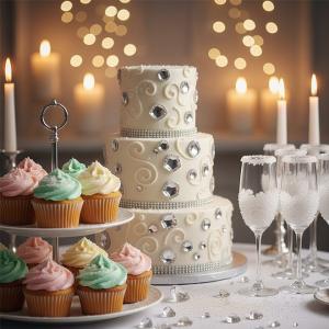 Sparkle In The Spotlight: Rhinestone Party Decor Ideas