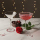 Rhinestone Mixology: Sparkly Cocktail Glass Diys For Valentine’s