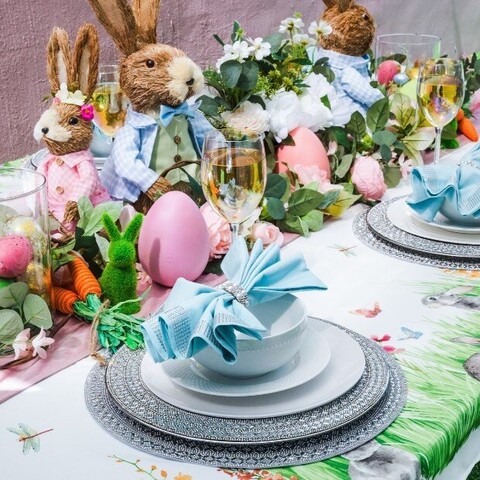 Elegancia de Pascua: Cómo Crear una Deslumbrante Mesa Festiva