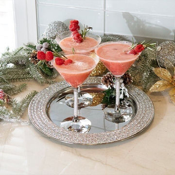 Esprits scintillants : cocktails de fêtes glamour pour des célébrations festives