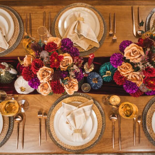 Harvest Night Glimmer: Ideas and Sparkle Tabletop Accents