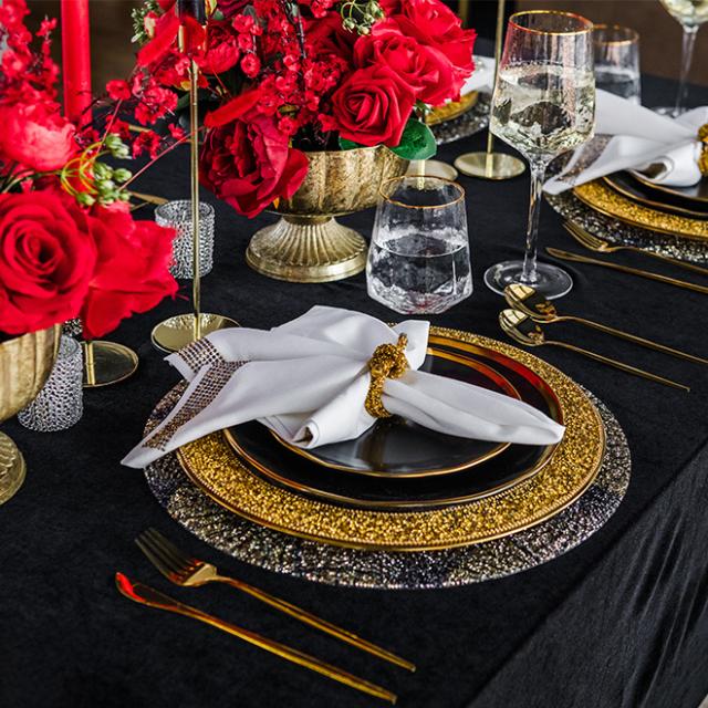 Set The Scene For Love: A Sparkling Valentine’s Table