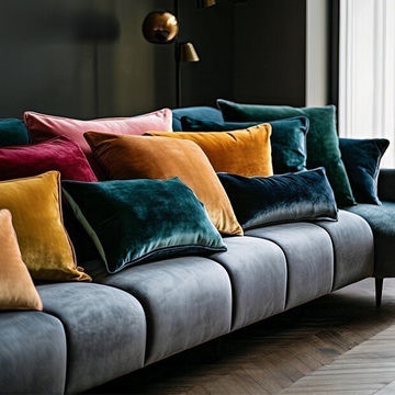 Décoration en Velours Bien Réussie : Conseils Luxe et Glam