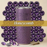 Different styles. Same sparkle. ✨⁠ ⁠ Honeycomb • Scatter • Full coverage • Ombre • Patterned designs⁠ ⁠ Which rhinestone style do you love most?