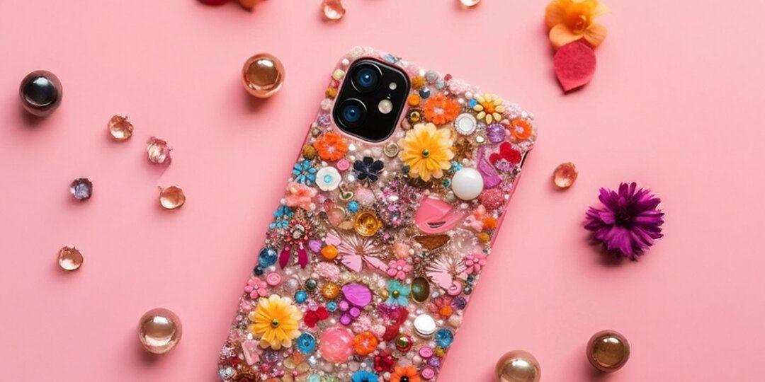 Coque&amp;&#x23;x20&#x3B;de&amp;&#x23;x20&#x3B;t&amp;&#x23;xE9&#x3B;l&amp;&#x23;xE9&#x3B;phone&amp;&#x23;x20&#x3B;DIY&amp;&#x23;x20&#x3B;en&amp;&#x23;x20&#x3B;strass&amp;&#x23;x20&#x3B;recouverte&amp;&#x23;x20&#x3B;de&amp;&#x23;x20&#x3B;fleurs&amp;&#x23;x20&#x3B;color&amp;&#x23;xE9&#x3B;es,&amp;&#x23;x20&#x3B;de&amp;&#x23;x20&#x3B;perles&amp;&#x23;x20&#x3B;et&amp;&#x23;x20&#x3B;de&amp;&#x23;x20&#x3B;strass&amp;&#x23;x20&#x3B;acryliques&amp;&#x23;x20&#x3B;sur&amp;&#x23;x20&#x3B;un&amp;&#x23;x20&#x3B;fond&amp;&#x23;x20&#x3B;rose