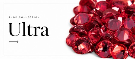 Ultra rhinestones premium crystal collection showcase