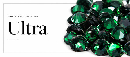 Ultra rhinestones premium crystal collection showcase