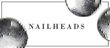 Silver nailhead studs for clothing decoration