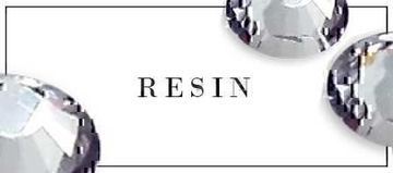 Premium resin rhinestones for DIY projects